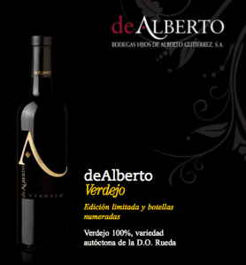 De Alberto Verdejo Bacchus Plata 2013